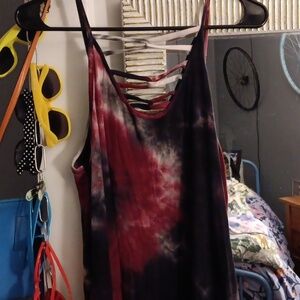 💜 3/$15💜Magic Fit Multicolor Tie-Dye Camisole💜